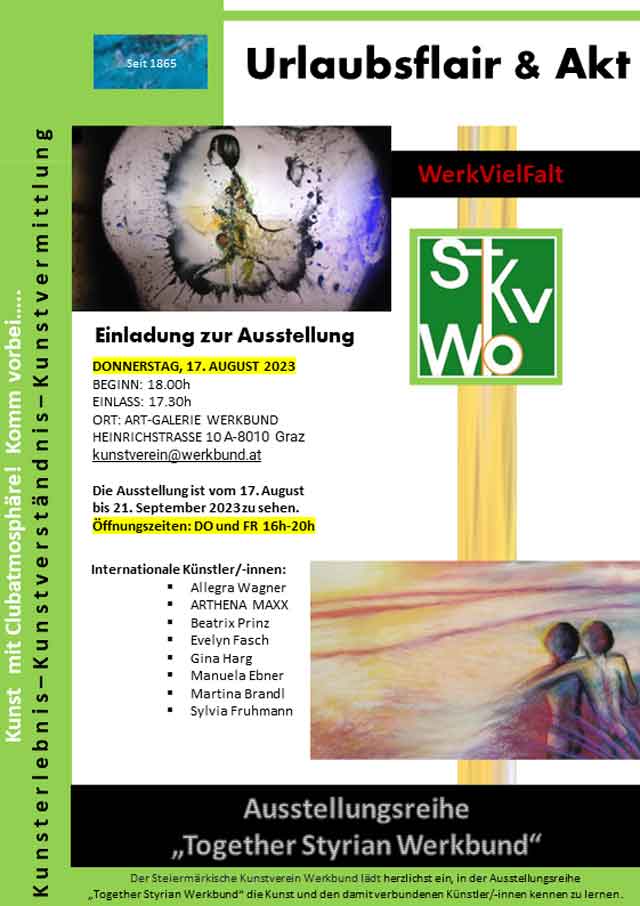 Allegra Wagner Werkbund Ausstellung 17.08.-21.09.2023