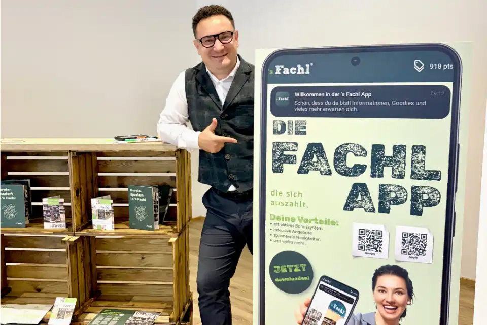 Hereinspaziert in \'s Fachl