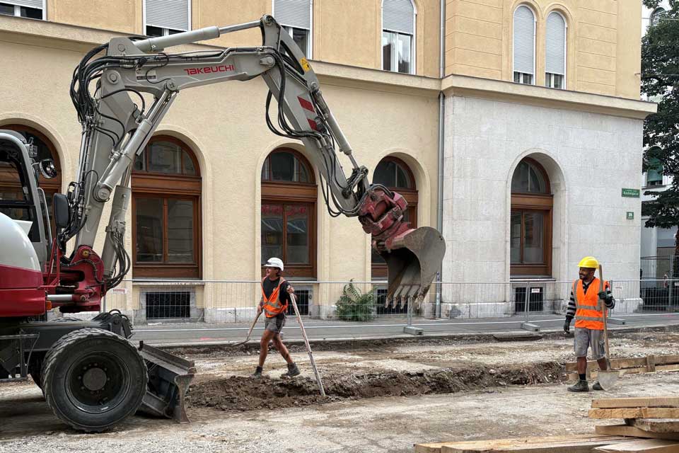 Baustart Kaiserfeldgasse
