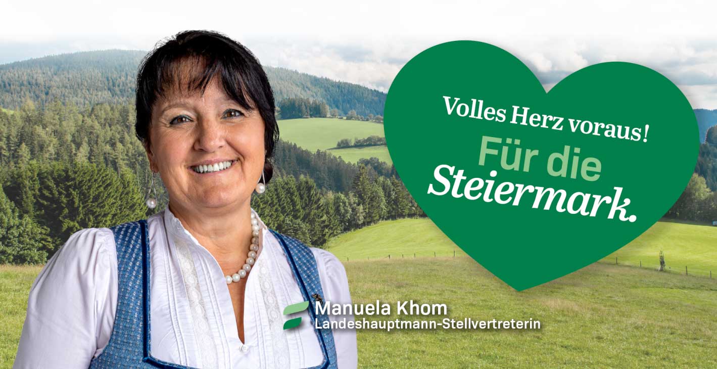 Landeshauptmann-Stellvertreterin Manuela Khom Steiermark